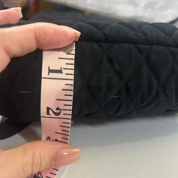 Vera Bradley quilted black backpack - Picture 10 of 12